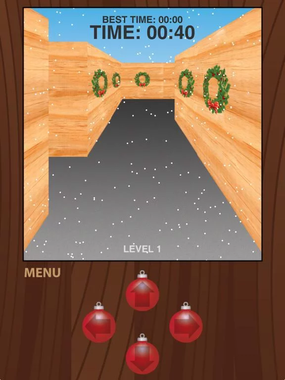 Изображение игры: Santa Mazes Game
