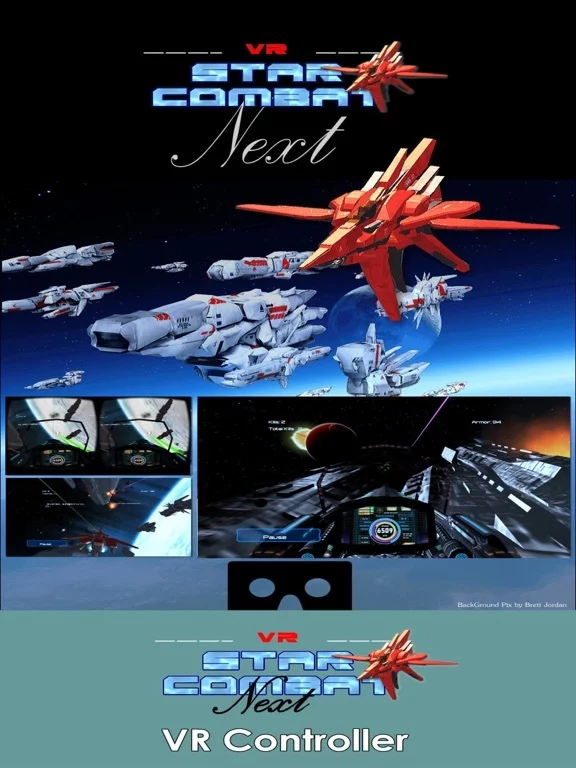 Изображение игры: VR StarCombat Next