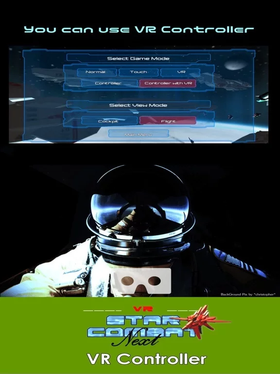 Изображение игры: VR StarCombat Next