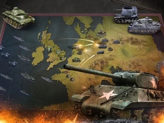 Изображение игры: WW2: World War Strategy Games