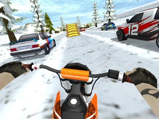 Изображение игры: Dirt Bike Racing Rally Traffic