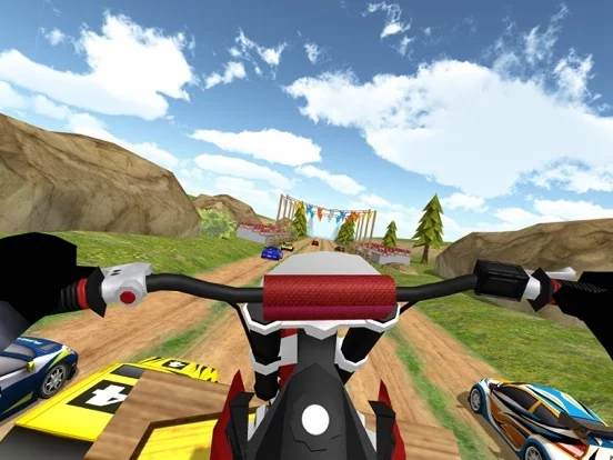Изображение игры: Dirt Bike Racing Rally Traffic