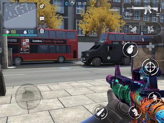 Изображение игры: Modern Ops: Online Shooter FPS