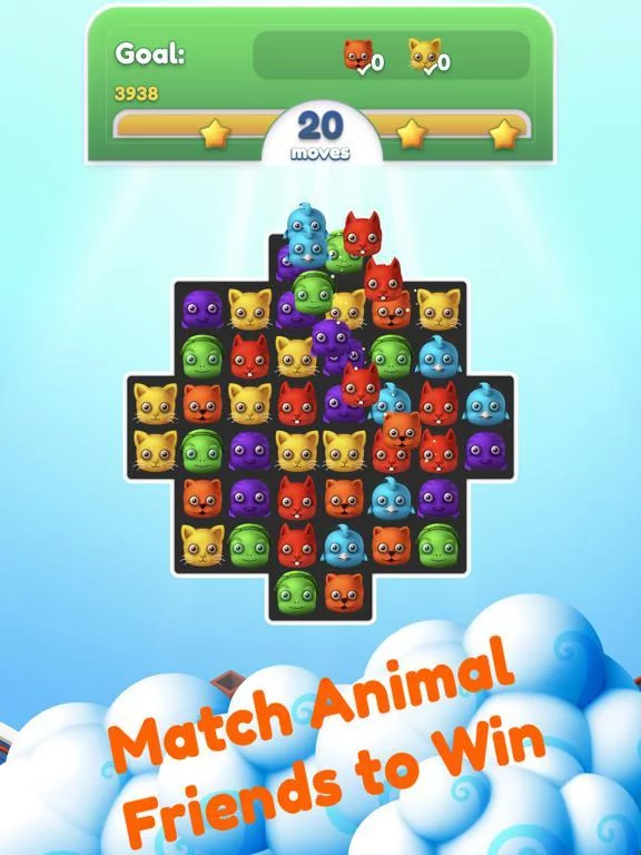 Изображение игры: Town Blast - Pet Matching Game