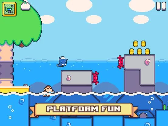 Изображение игры: Super Cat Tales 2