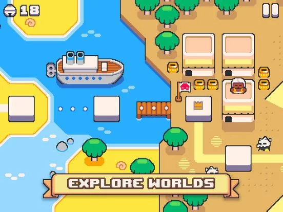 Изображение игры: Super Cat Tales 2