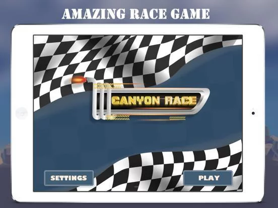 Изображение игры: Canyon Race