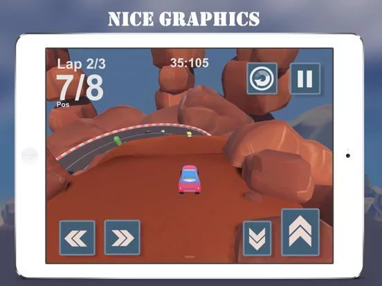 Изображение игры: Canyon Race