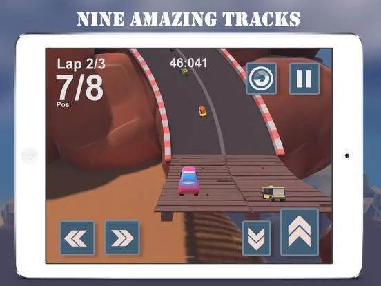 Изображение игры: Canyon Race