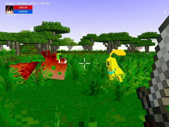 Изображение игры: Pixelmon craft: build block