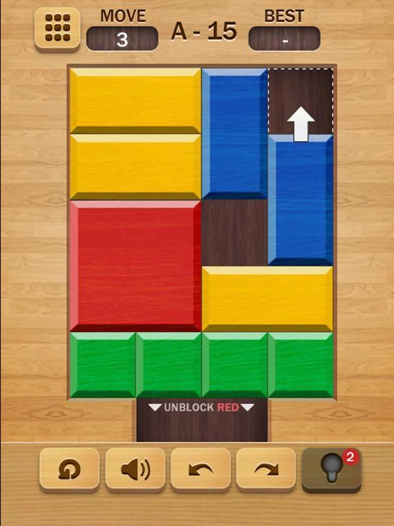 Изображение игры: Unblock Red Block!