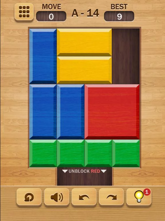 Изображение игры: Unblock Red Block!