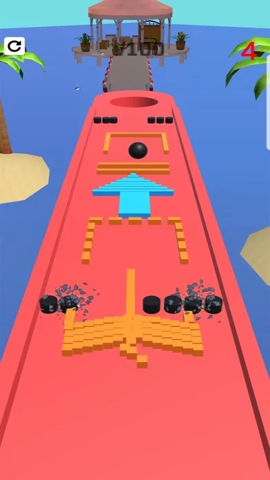 Изображение игры: Sticky Block: Collect Cubes