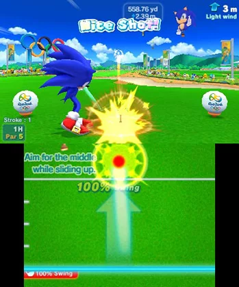 Изображение игры: Mario & Sonic at the Rio 2016 Olympic Games