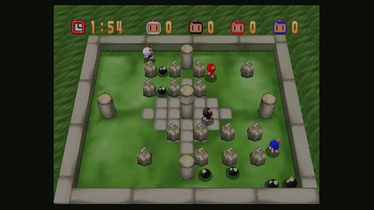 Изображение игры: Bomberman 64
