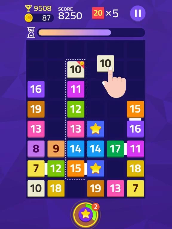 Изображение игры: Merge Block: Star Finder