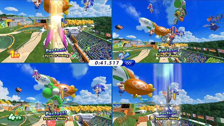 Изображение игры: Mario & Sonic at the Rio 2016 Olympic Games