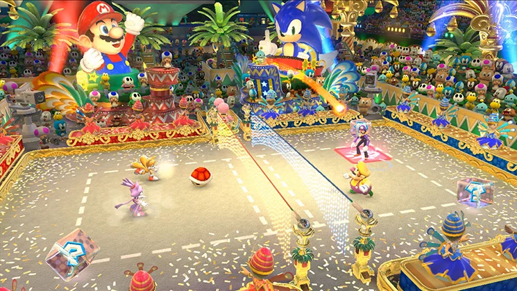 Изображение игры: Mario & Sonic at the Rio 2016 Olympic Games