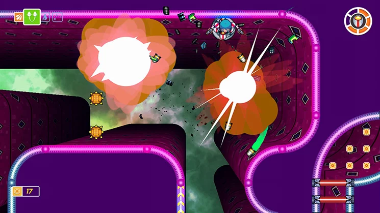 Изображение игры: Scram Kitty and his Buddy on Rails