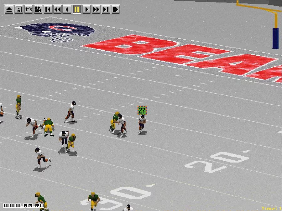 Изображение игры: Front Page Sports: Football Pro '96