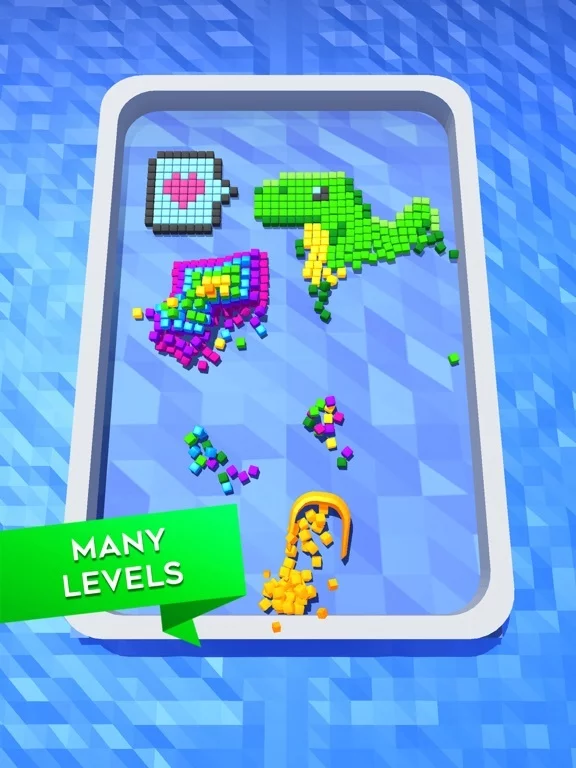 Изображение игры: Collect Cubes