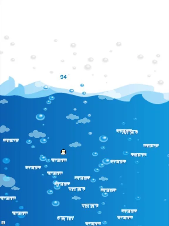 Изображение игры: PENGUIN HOP