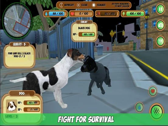 Изображение игры: Cat & Dog Simulator