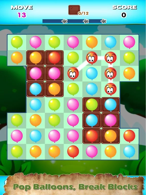Изображение игры: Balloons Match Blast