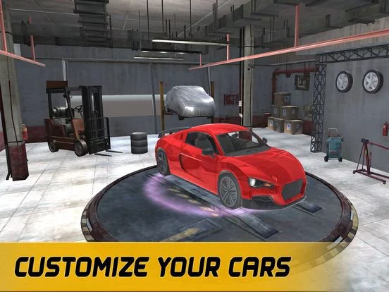 Изображение игры: American Muscle Car Racing