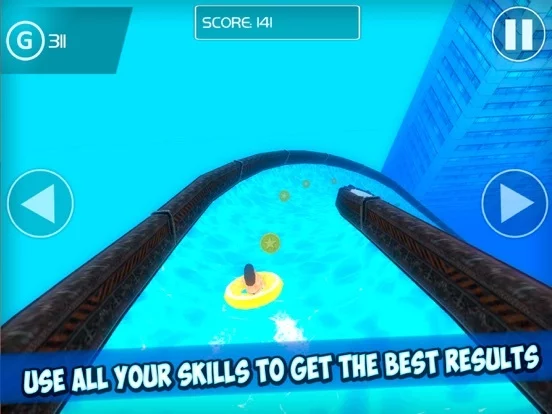 Изображение игры: Water Park Simulator: Water Slide Tycoon 3D Full