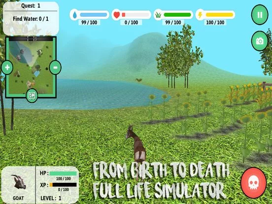 Изображение игры: My Goat Simulator