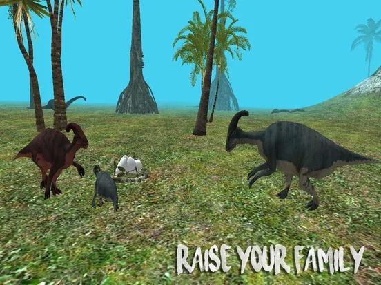 Изображение игры: Parasaurolophus Simulator