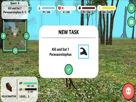 Изображение игры: Velociraptor Simulator