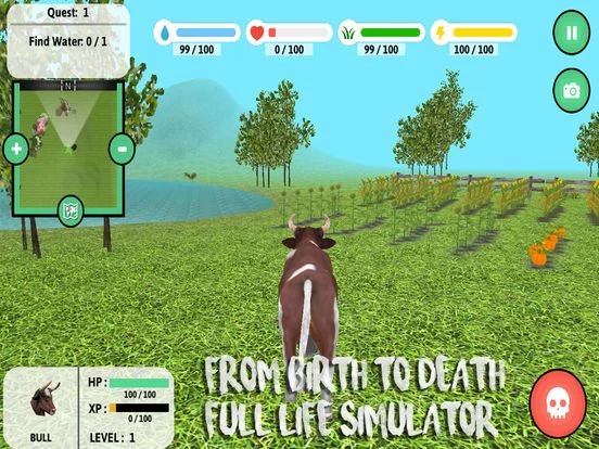 Изображение игры: Bull Simulator