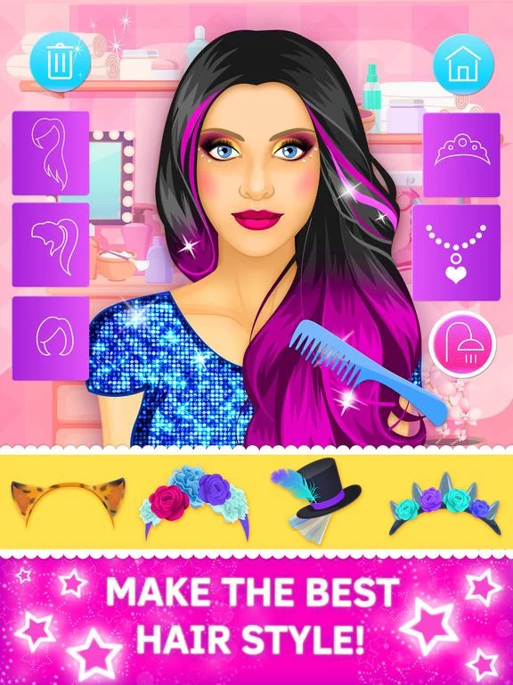 Изображение игры: Princess salon and make up game for girls. Premium