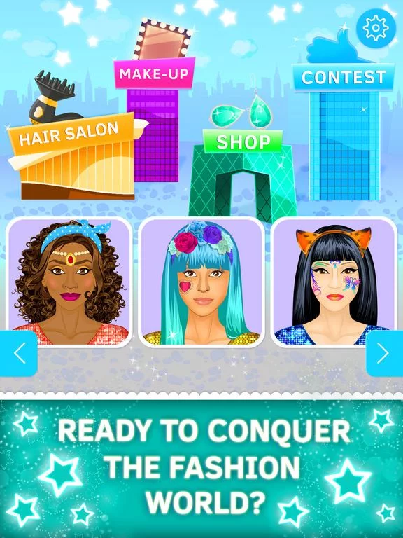 Изображение игры: Princess salon and make up game for girls. Premium