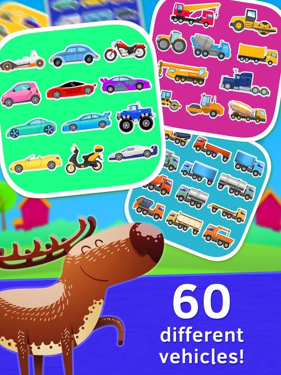 Изображение игры: Baby Car Puzzles for Kids Free