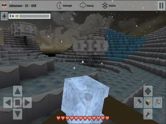 Изображение игры: Cubes Craft Winter