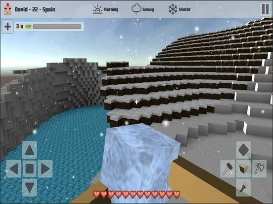 Изображение игры: Cubes Craft Winter
