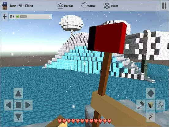 Изображение игры: Cubes Craft Winter
