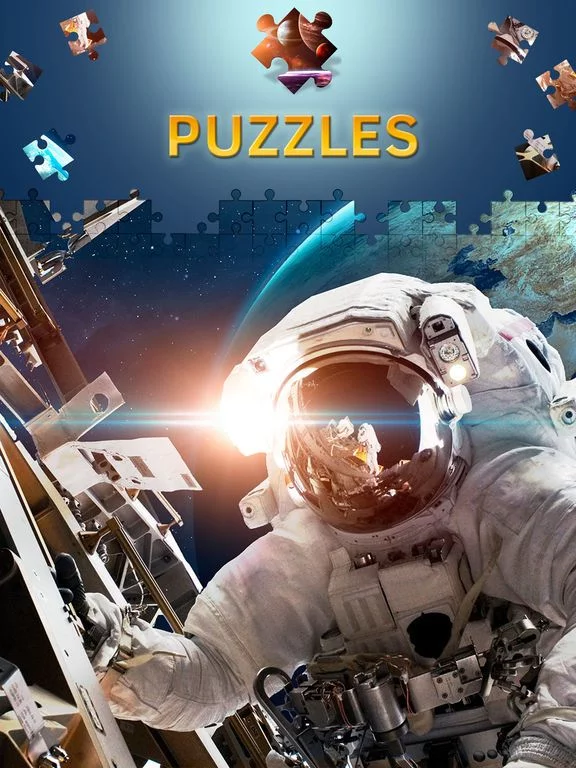 Изображение игры: Space Jigsaw Puzzles free Games for Adults