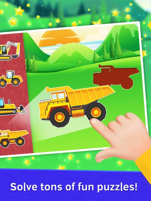 Изображение игры: Diggers. Easy Puzzles for Babies