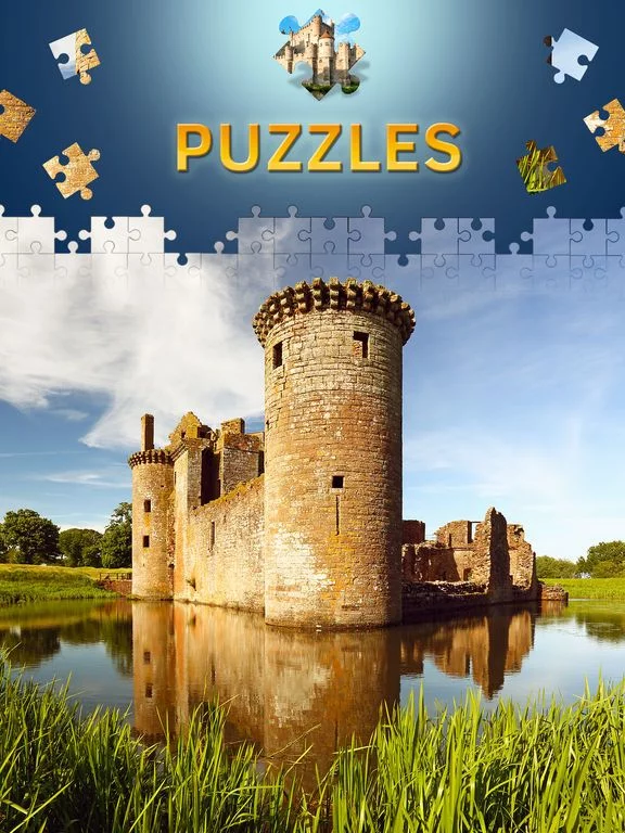 Изображение игры: Castles Jigsaw Puzzles 2017