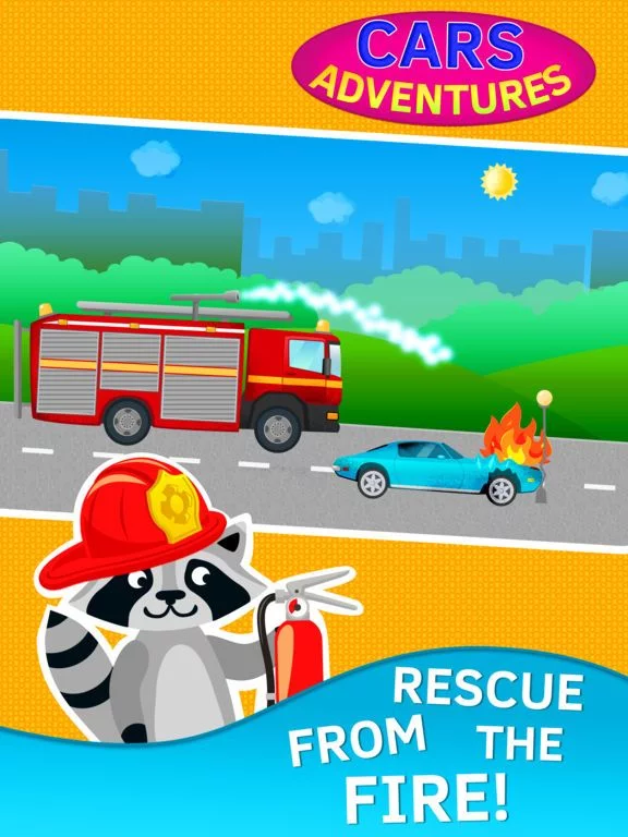 Изображение игры: Cars Adventure games for kids free build a house