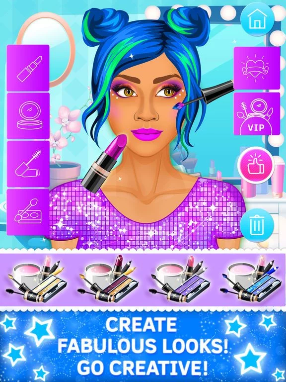 Изображение игры: Ice Queen Princess Beauty Salon