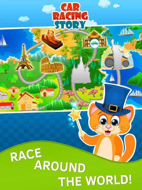 Изображение игры: Car Racing for Toddlers and Kids under 6 Free with Animals