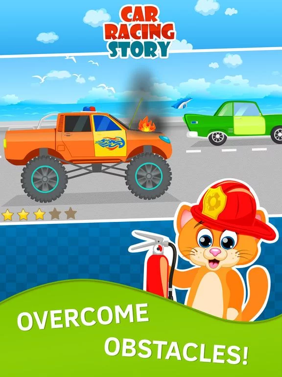 Изображение игры: Car Racing for Toddlers and Kids under 6 Free with Animals