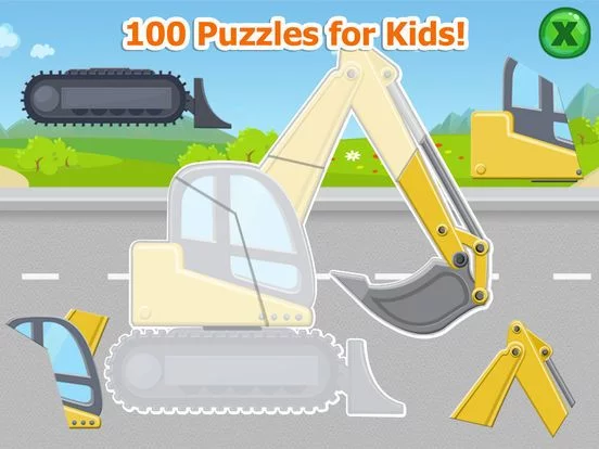 Изображение игры: Puzzle for Kids and Toddlers: Vehicles Jigsaw
