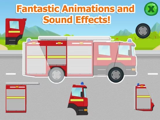 Изображение игры: Puzzle for Kids and Toddlers: Vehicles Jigsaw