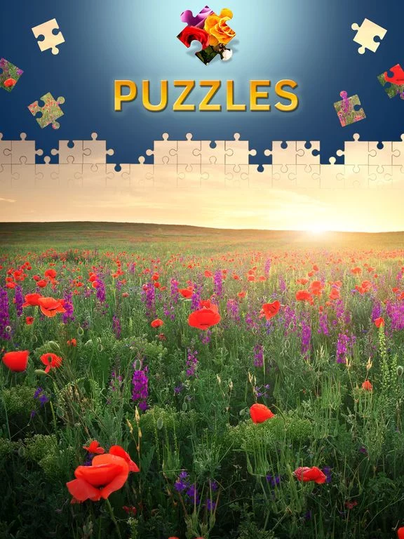 Изображение игры: Flowers Jigsaw Puzzles 2017